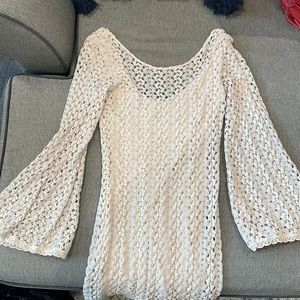 Free people crochet dress